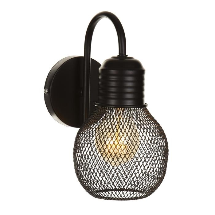 Бра  Бра "Винтаж" 1xE27 40Вт черный 12х19х23 см.