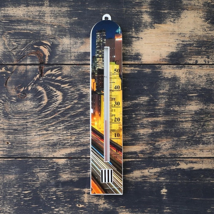 Термометр комнатный для измерения температуры Термометр комнатный для измерения температуры "Стиль" в блистере, микс