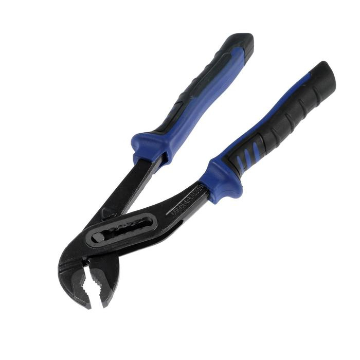 Клещи переставные ТУНДРА, CrV, двухкомпонентные рукоятки, 250 мм Клещи переставные ТУНДРА, CrV, двухкомпонентные рукоятки, 250 мм