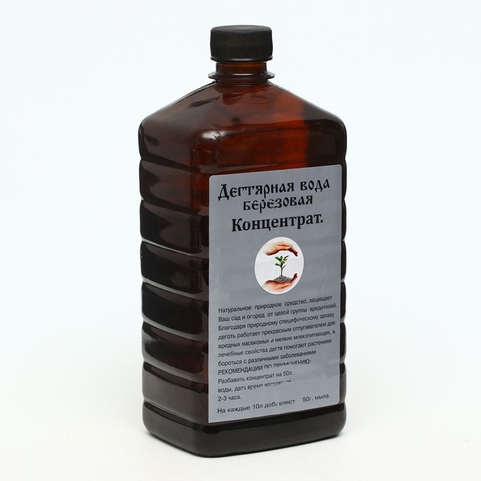 Дегтярная вода берёзовая, концетрат, 1 л Дегтярная вода берёзовая, концетрат, 1 л