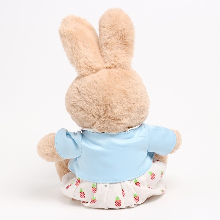 Мягкая игрушка Little Friend, зайка в платье и голубой кофточке, 38 см Мягкая игрушка Little Friend, зайка в платье и голубой кофточке, 38 см