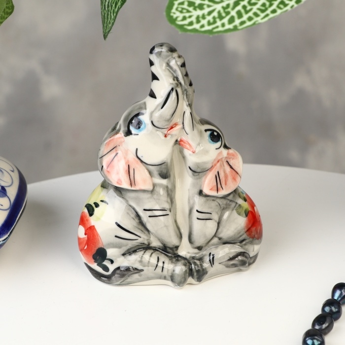 Сувенир «Парочка», гжель, цвет, 10х8.5 см Сувенир «Парочка», гжель, цвет, 10х8.5 см