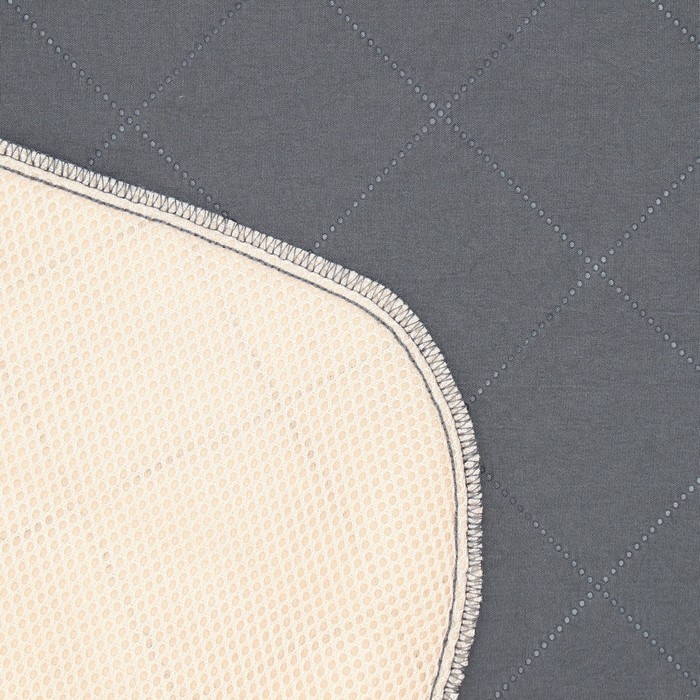 Пелёнка для животных многоразовая впитывающая, 70 х 100 см, графит Пелёнка для животных многоразовая впитывающая, 70 х 100 см, графит