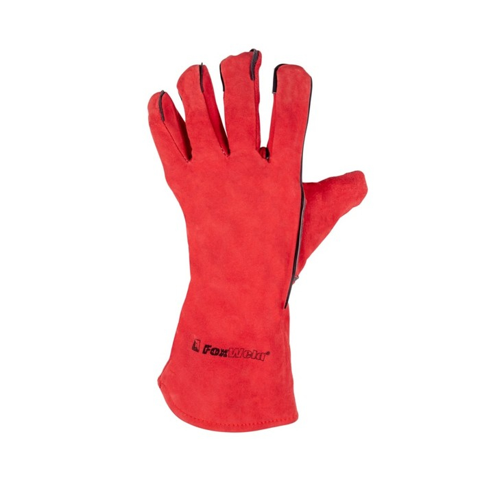 Краги спилковые FoxWeld  Краги спилковые FoxWeld "Рэд", подкладка текстиль