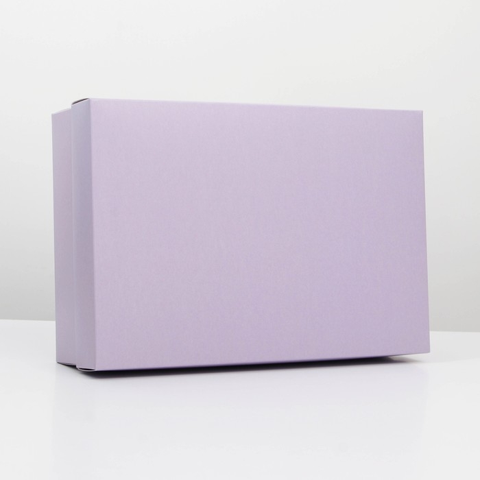 Коробка подарочная складная, упаковка, «Лавандовая», 30 х 20 х 9 см Коробка подарочная складная, упаковка, «Лавандовая», 30 х 20 х 9 см