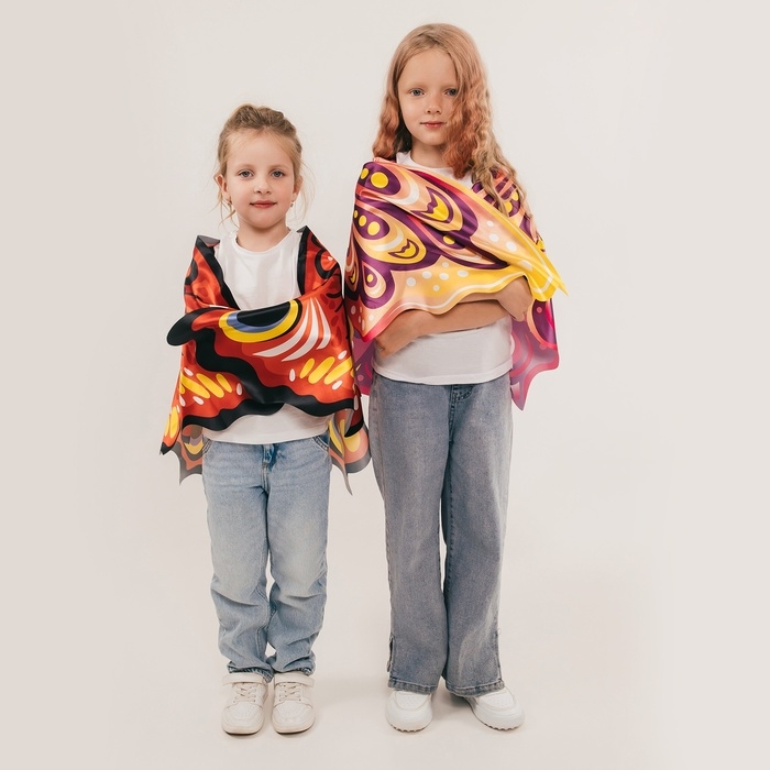 Карнавальные крылья на резинках «Прекрасная бабочка», 72 × 100 см Карнавальные крылья на резинках «Прекрасная бабочка», 72 × 100 см