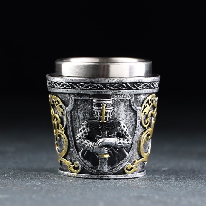 Стопка «Рыцарь», 60 мл, 6,3×6,3 см Стопка «Рыцарь», 60 мл, 6,3×6,3 см