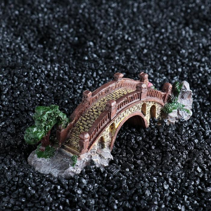 Декор для аквариума  Декор для аквариума "Мост", 15,5 х 6 х 5 см
