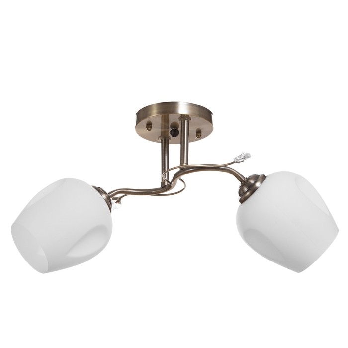 Люстра Люстра "Белинда" 2х40вт Е27 Бронза 49х19х23см