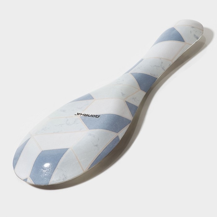 Подставка стеклянная под ложку Доляна «Розовый мрамор», 23,5×8,3×1,5 см Подставка стеклянная под ложку Доляна «Розовый мрамор», 23,5×8,3×1,5 см