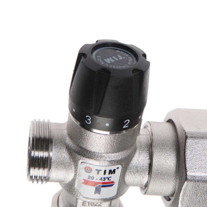 Насосно-смесительный узел TIM JH-1035, 20-43°, без насоса