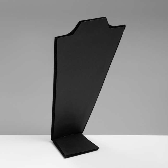 Бюст для украшений, 10,5×5,5×22 см, h=22 см, цвет чёрный Бюст для украшений, 10,5×5,5×22 см, h=22 см, цвет чёрный