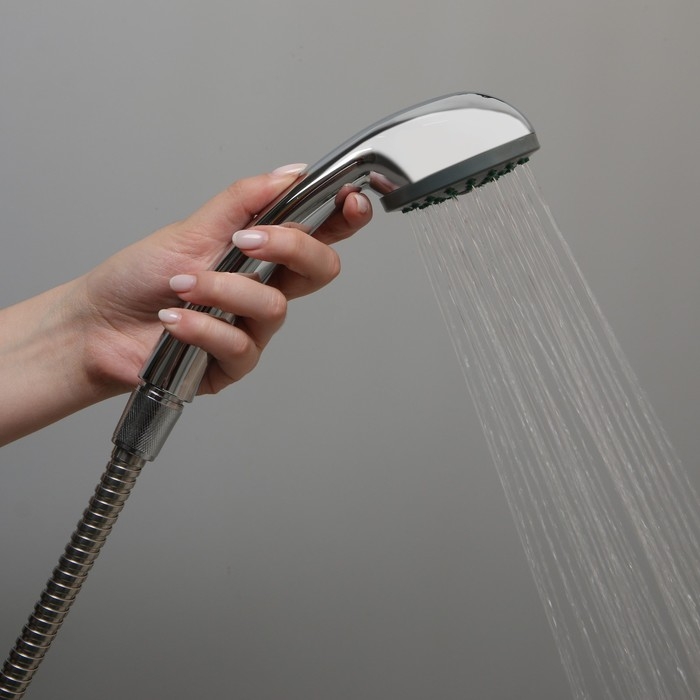 Душевая лейка Accoona А322, 1 режим, корпус пластик, цвет хром Душевая лейка Accoona А322, 1 режим, корпус пластик, цвет хром