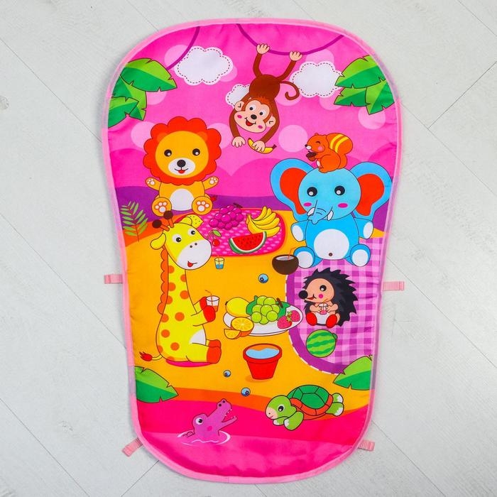 Развивающий музыкальный коврик «Малыши», 73x47 см. Развивающий музыкальный коврик «Малыши», 73x47 см.