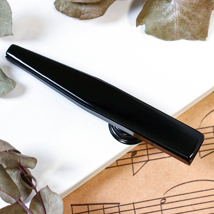 Музыкальный инструмент Казу Music Life, черный Музыкальный инструмент Казу Music Life, черный