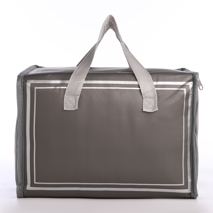 Термосумка на молнии, 14 л, цвет серый Термосумка на молнии, 14 л, цвет серый