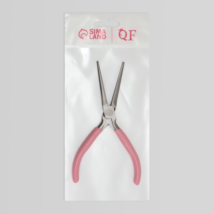 Тонкогубцы для моделирования ногтей, 15 см, цвет розовый Тонкогубцы для моделирования ногтей, 15 см, цвет розовый