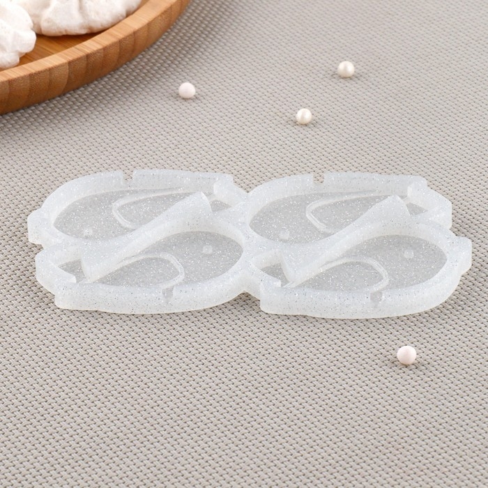 Силиконовый молд для леденцов и шоколада «Птички», 6×4 см, цвет прозрачный Силиконовый молд для леденцов и шоколада «Птички», 6×4 см, цвет прозрачный