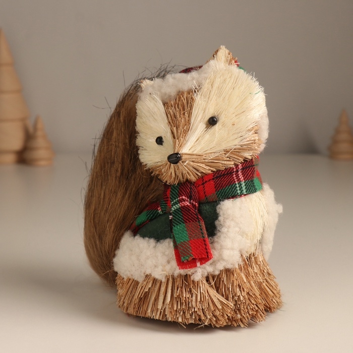 Декор Декор "Енотик в зимней одёжке" 8х13х14 см