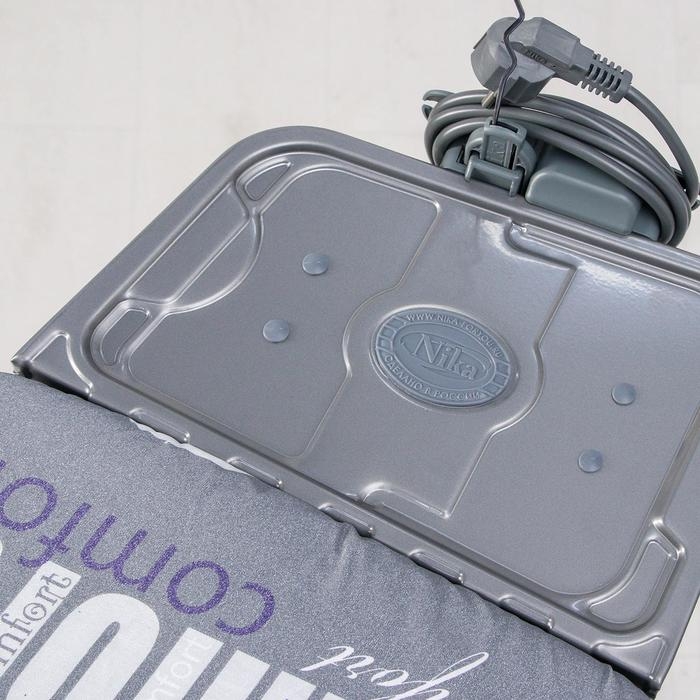 Доска гладильная Nika «Ника 11 тефлон», 123×40 см, регулируемая высота до 100 см, рисунок микс Доска гладильная Nika «Ника 11 тефлон», 123×40 см, регулируемая высота до 100 см, рисунок микс