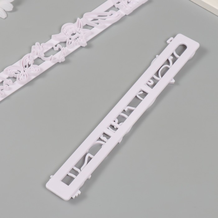 Каттеры для полимерной глины  Каттеры для полимерной глины "Принцесса и её друзья" набор 2 шт 3,1х24,8х0,7 см