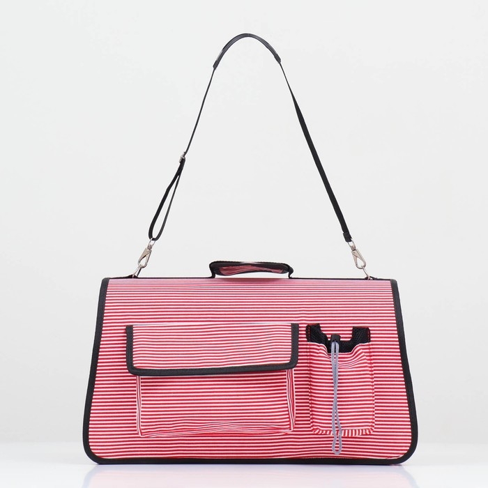 Сумка-переноска с органайзером в полоску, размер L, 47 х 27 х 23 см Сумка-переноска с органайзером в полоску, размер L, 47 х 27 х 23 см