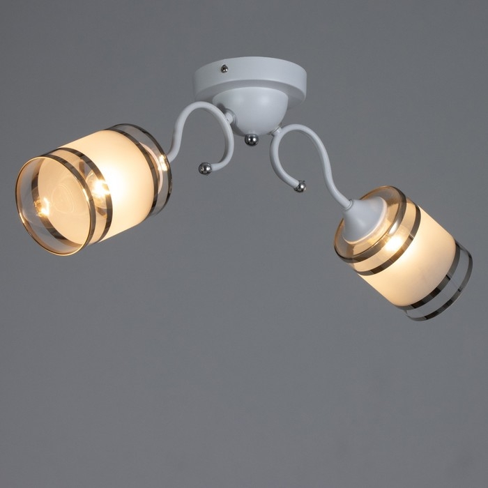 Люстра Люстра " Эмма" 2хЕ27 40Вт белый 51х12х25см BayerLux