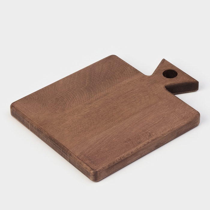 Доска разделочная для подачи Wild Kitchen, 27×22×2.5 см, граб темный Доска разделочная для подачи Wild Kitchen, 27×22×2.5 см, граб темный