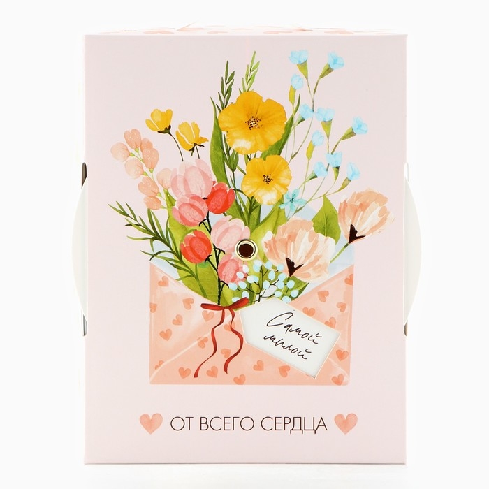 Коробка складная «От всего сердца », 16 х 12 х 5 см Коробка складная «От всего сердца », 16 х 12 х 5 см
