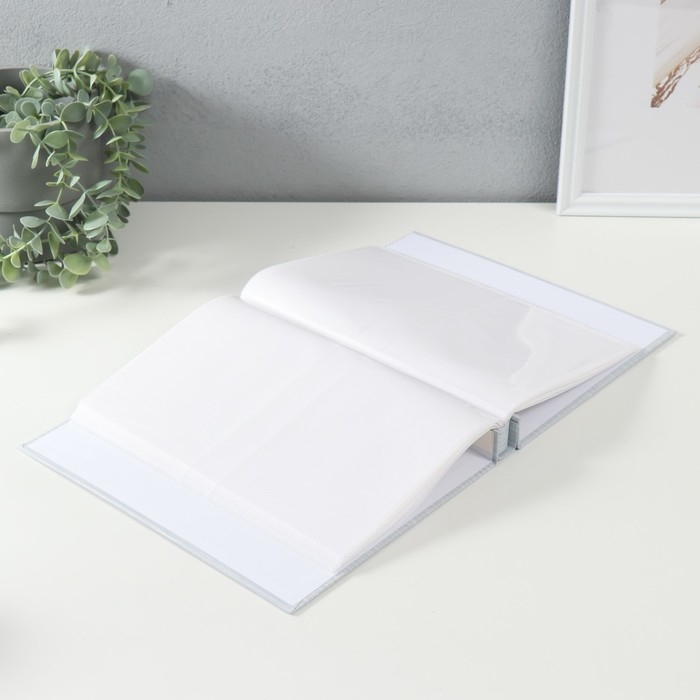 Фотоальбом на 100 фото 10х15 см "Лаванда в плетёной корзине"  МИКС  4,5х26,5х20,5 см