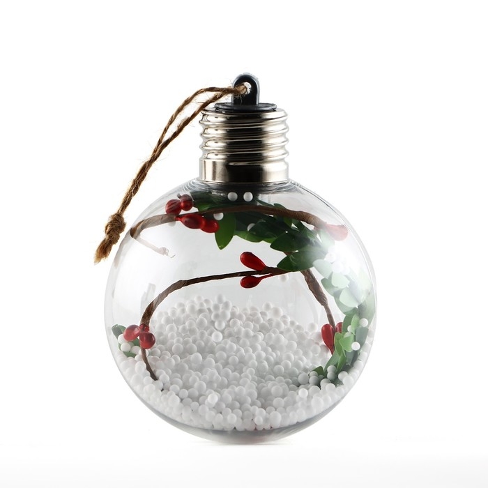 Новогодний шар ёлочный «Время волшебства», на Новый год, d=8 см. Новогодний шар ёлочный «Время волшебства», на Новый год, d=8 см.