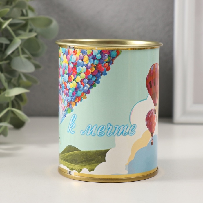 Копилка-банка металл Копилка-банка металл "Лети к мечте"