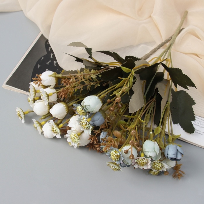 Букет Букет "Пион и иберис" 27 см, микс