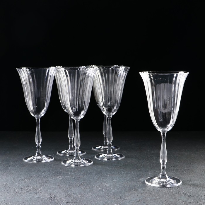 Набор бокалов для красного вина Fregata optic, 350 мл, 6 шт Набор бокалов для красного вина Fregata optic, 350 мл, 6 шт