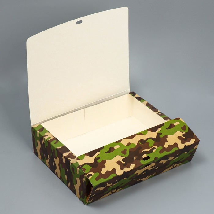 Коробка подарочная, упаковка, «23 февраля», 31 х 24.5 х 8 см Коробка подарочная, упаковка, «23 февраля», 31 х 24.5 х 8 см