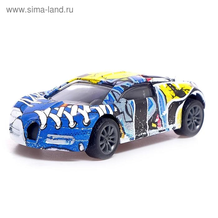 Машина металлическая «Граффити», инерция, МИКС Машина металлическая «Граффити», инерция, МИКС