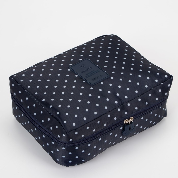 Косметичка на молнии, цвет синий Косметичка на молнии, цвет синий