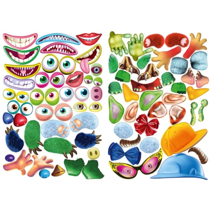 Сделай своего чудика «Джонс Во», книга с наклейками Сделай своего чудика «Джонс Во», книга с наклейками