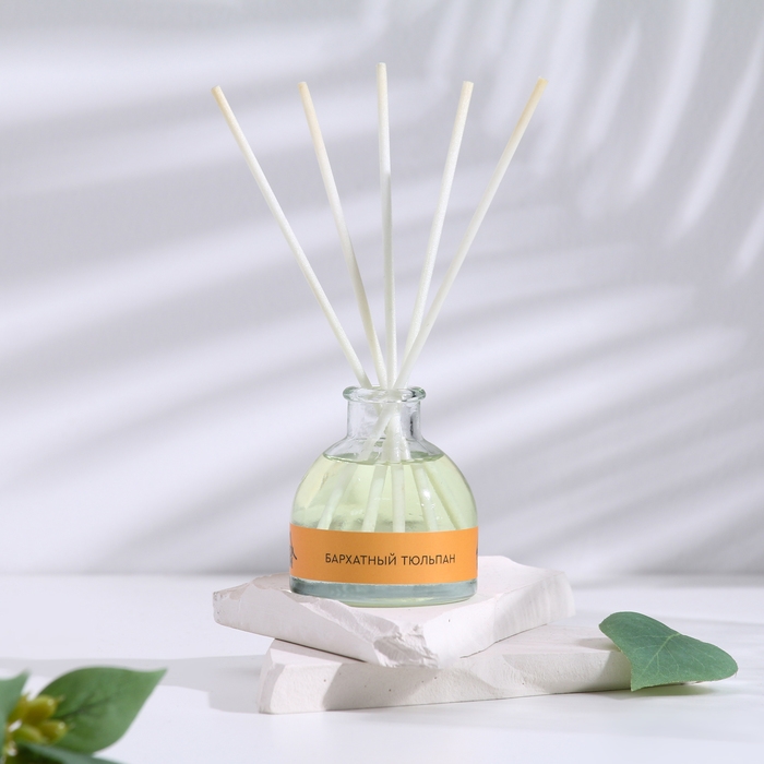 Диффузор ароматический Диффузор ароматический "Весна", 50 мл, бархатный тюльпан