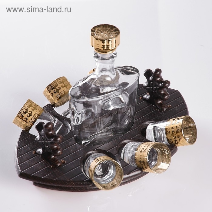 Мини-бар  Мини-бар "Фрегат" византия, 7 предметов, 500/50 мл
