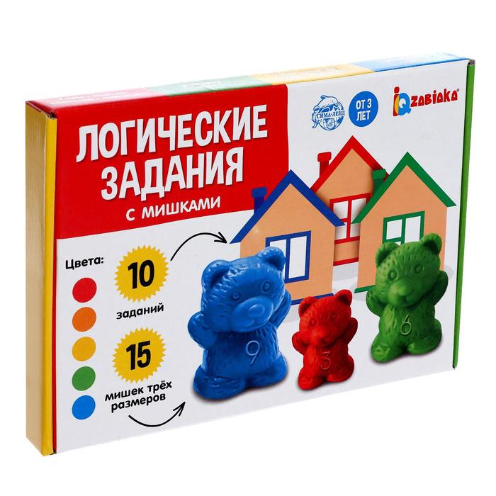 Развивающий набор «Логические задания» с мишками Развивающий набор «Логические задания» с мишками