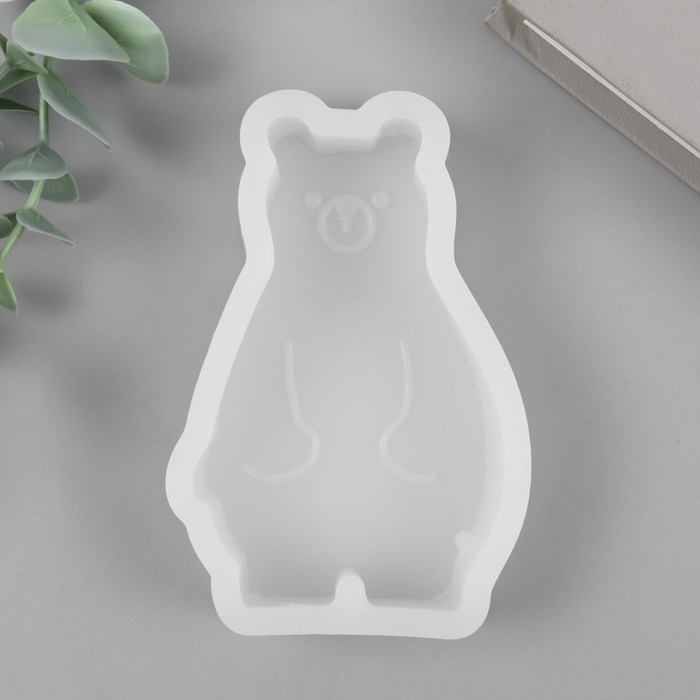 Молд силикон Молд силикон "Медведь" 2,5х7,2х1,2 см