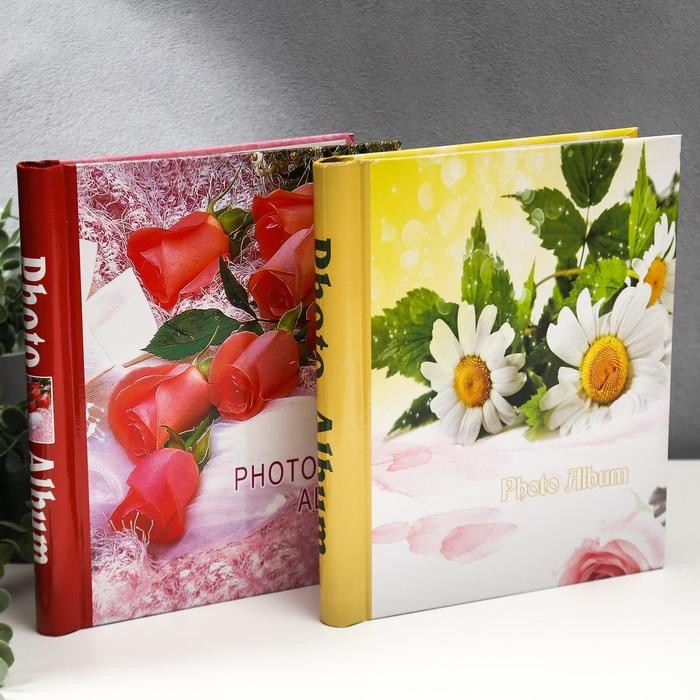 Фотоальбом магнитный 20 листов Фотоальбом магнитный 20 листов "Аромат цветов/ моря" МИКС 22,5х28 см