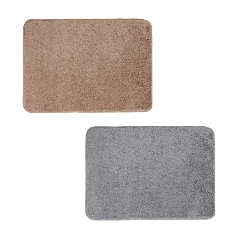 Коврик для ванной Fluffy, тм VETTA, 50x80 см, микрофибра, резиновая подложка TRP, 2 цвета
