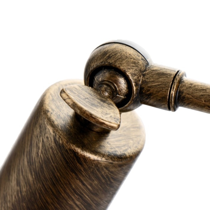 Бра"Миява" 1х40Вт Е27 черный с золотой патиной 9х10х13 см