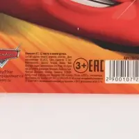 Блокнот А7 и мини ручка, Тачки