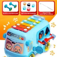 Развивающая игрушка ZABIAKA &laquo;Автобус&raquo;, звуковые эффекты