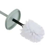 Ёрш для унитаза тм VETTA Сидней, пластик, PP, оливковый, 9,5x39,5см