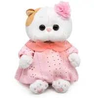 Мягкая игрушка &laquo;Кошечка Ли-Ли BABY&raquo; в пудровом платье, 20 см