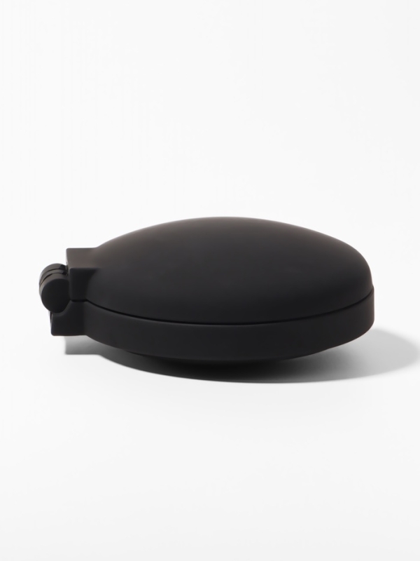 Расчёска массажная «Классика», складная, с зеркалом, 7×2.5 см, матовая, чёрная Расчёска массажная «Классика», складная, с зеркалом, 7×2.5 см, матовая, чёрная